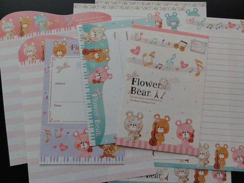 z Crux Musical Flower Bear Letter Sets