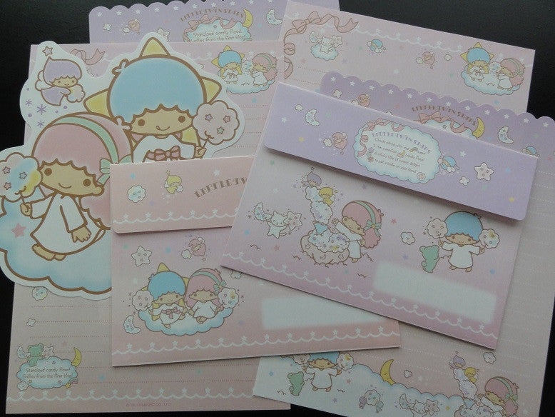 Sanrio Little Twin Stars Starcloud Candy Floss Letter Sets