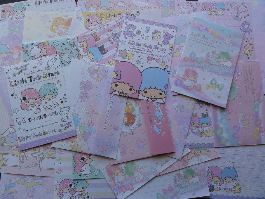 Sanrio Little Twin Stars Letter Paper + Envelope Theme Set
