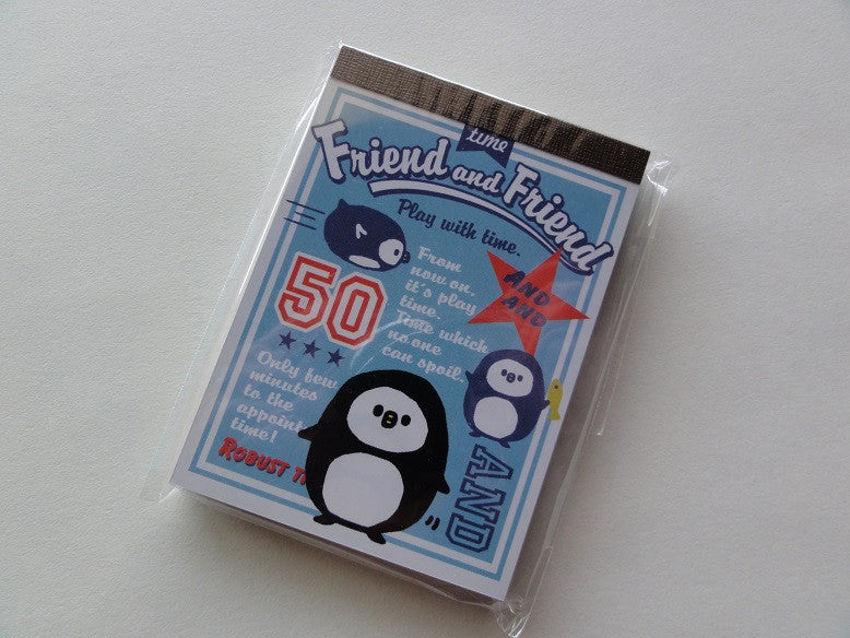 Q-Lia Penguin Mini Notepad / Memo Pad