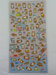 Cute Kawaii Mind Wave Beaver in Nature Fall Autumn Sticker Sheet - for Journal Planner Craft