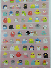Cute Kawaii Mind Wave Bird Birds Sticker Sheet - for Journal Planner Craft