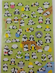 Cute Kawaii Mind Wave Panda Bear Sticker Sheet - for Journal Planner Craft