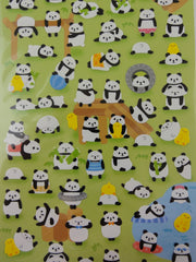 Cute Kawaii Mind Wave Panda Bear Sticker Sheet - for Journal Planner Craft