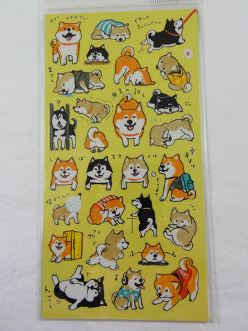 Cute Kawaii Mindwave Dog Sticker Sheet - for Journal Planner Craft