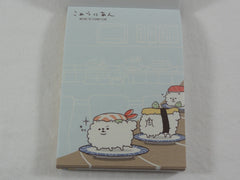 Cute Kawaii Kamio Wasabi Sushi Mini Notepad / Memo Pad - Stationery Designer Writing Paper Collection