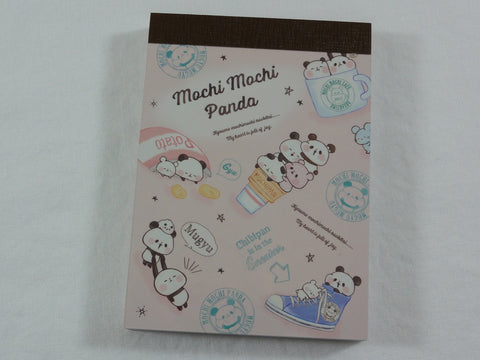 Kawaii Cute Kamio Mochi Panda Mini Notepad / Memo Pad - J - Stationery Designer Writing Paper Collection