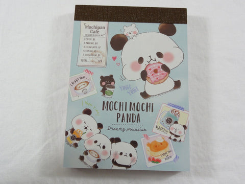 Kawaii Cute Kamio Mochi Panda Mini Notepad / Memo Pad - L - Stationery Designer Writing Paper Collection