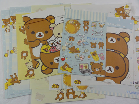 Cute Kawaii San-X Rilakkuma Letter Sets - 2018 Home - Stationery Writing Paper Envelope