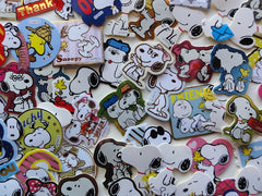 Peanuts Snoopy Flake Sack Stickers - 60 pcs - B