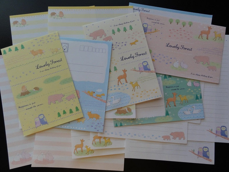 z Crux Lovely Forest Animals Letter Sets