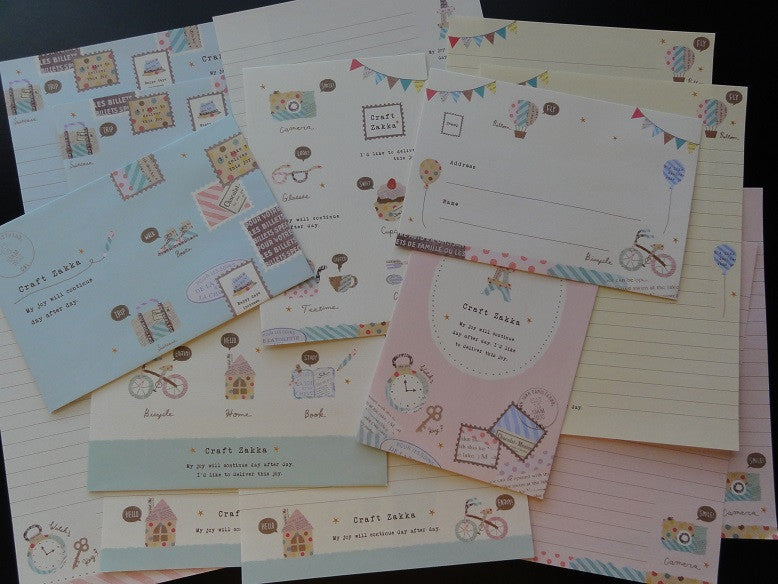 Kamio Craft Zakka Letter Sets