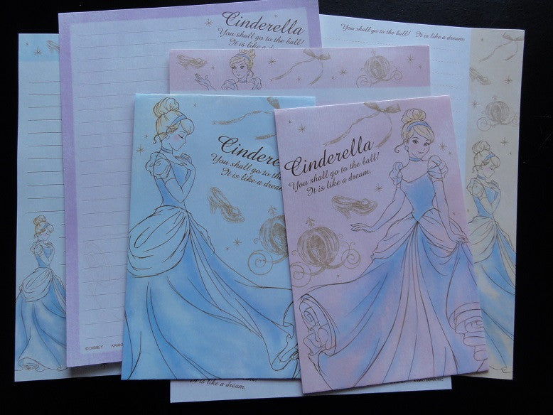 Kamio Cinderella Princess Letter Sets