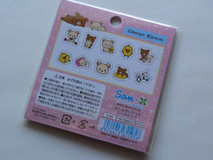 San-X Rilakkuma Bear Seal / Sticker Bits Sack - A