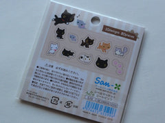 San-X Kutusita Nyanko Cat Kitten Seal / Sticker Bits Sack