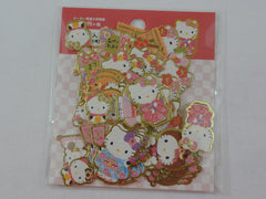 Cute Kawaii Sanrio Hello Kitty Washi Flake Stickers Sack 2018 - for Journal Planner Organizer Scrapbook Craft Collectible