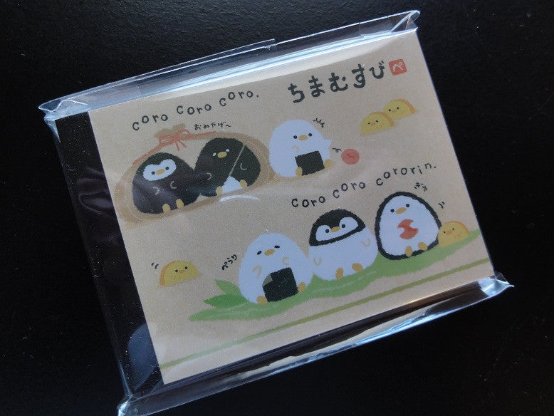 Cute Kawaii Kamio Coro Cororin Sushi Mini Notepad / Memo Pad - A