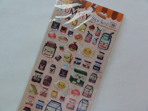 Yummy Food Breakfast Sticker Sheet