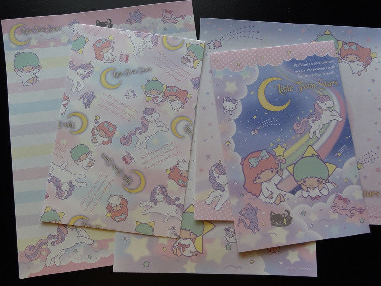 Sanrio Little Twin Stars Moonbeams Letter Sets