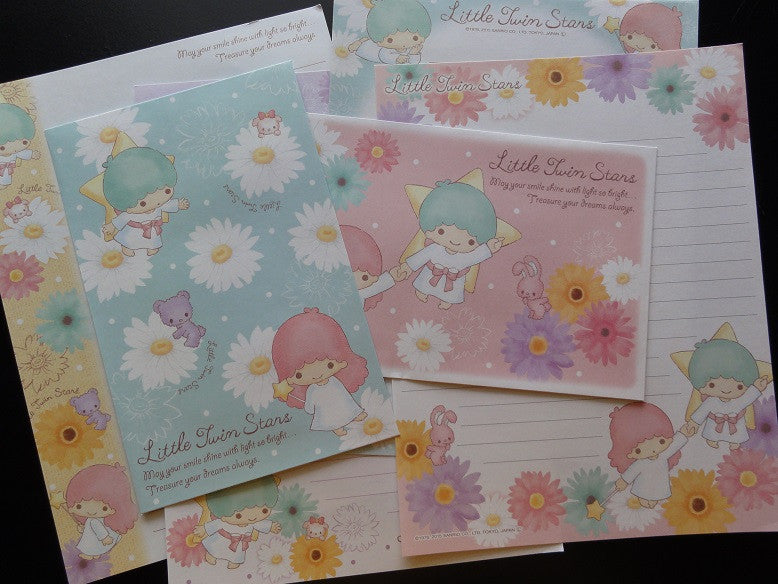 Sanrio Little Twin Stars Daisies Letter Sets