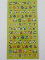 Cute Kawaii Mind Wave Dogs Puppies Sticker Sheet - for Journal Planner Craft