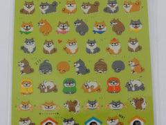 Cute Kawaii Mind Wave Dogs Puppies Sticker Sheet - for Journal Planner Craft