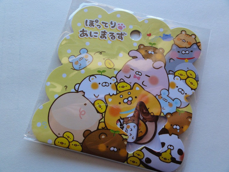 Cute Kawaii Q-Lia Stack of Animals Stickers Sack