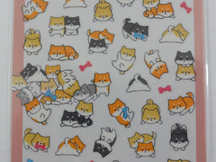 Cute Kawaii Mind Wave Dogs Puppies Sticker Sheet - for Journal Planner Craft