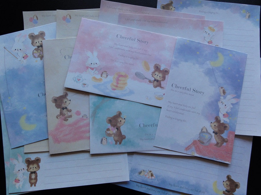 z Kamio Cheerful Story Letter Sets - A