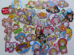 Animals in Costume Flake Stickers - 36 pcs