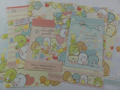 Kawaii Cute San-X Sumikko Gurashi Friends 2018 Letter Sets - C - Writing Paper Envelope Stationery Penpal