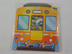 Cute Kawaii Crux Train Flake Stickers Sack - for Journal Planner Scrapbooking Craft