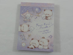 Cute Kawaii Kamio Fuwa Koro Dream Panda Mini Notepad / Memo Pad - Stationery Designer Paper Collection