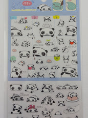 Cute Kawaii San-X Tarepanda Panda Sticker Sheet 2018 - for Planner Journal Scrapbook Craft