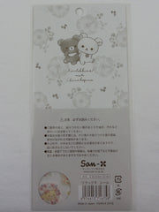 Cute Kawaii San-X Rilakkuma Korilakkuma Bear Sticker Sheet 2018 - for Planner Journal Scrapbook Craft