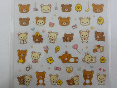 Cute Kawaii San-X Rilakkuma Bear Sticker Sheet 2018 - A - for Planner Journal Scrapbook Craft