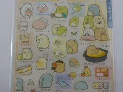 Cute Kawaii San-X Sumikko Gurashi Time Sticker Sheet 2016 - for Planner Journal Scrapbook Craft