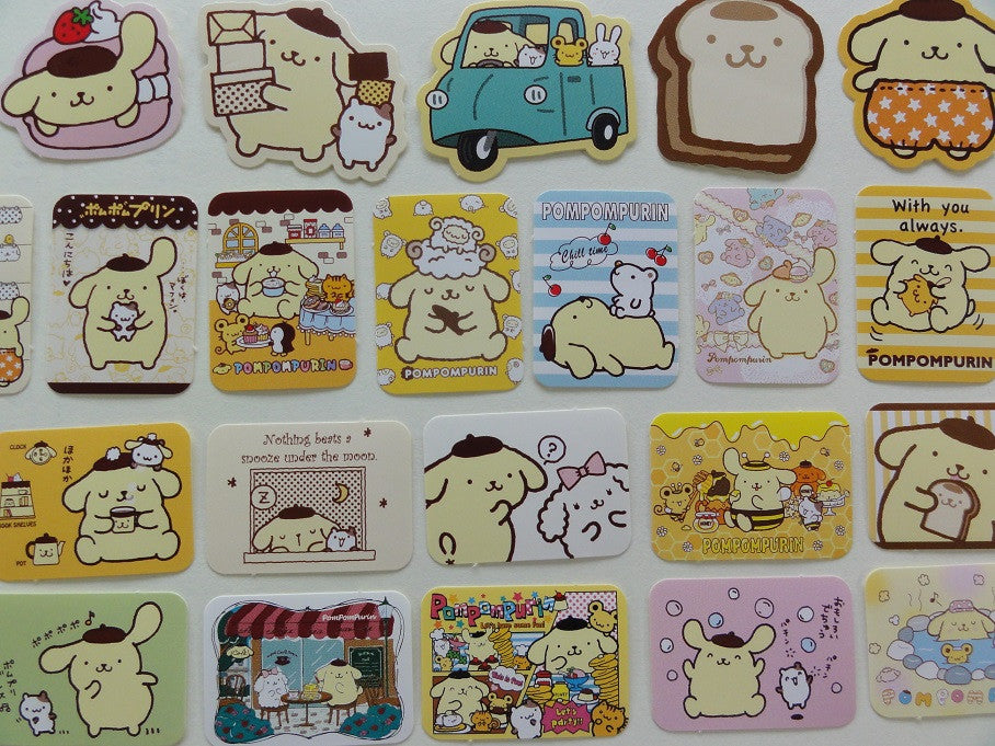 Kawaii Cute Purin Flake Sack Stickers - 25 pcs 2015