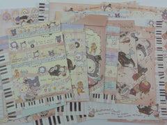 San-X Sentimental Circus Piano Letter Paper + Envelope Theme Set