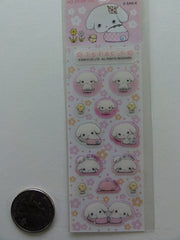 Kawaii Cute San-X Buru Buru Dog Small Sticker Sheet - pink