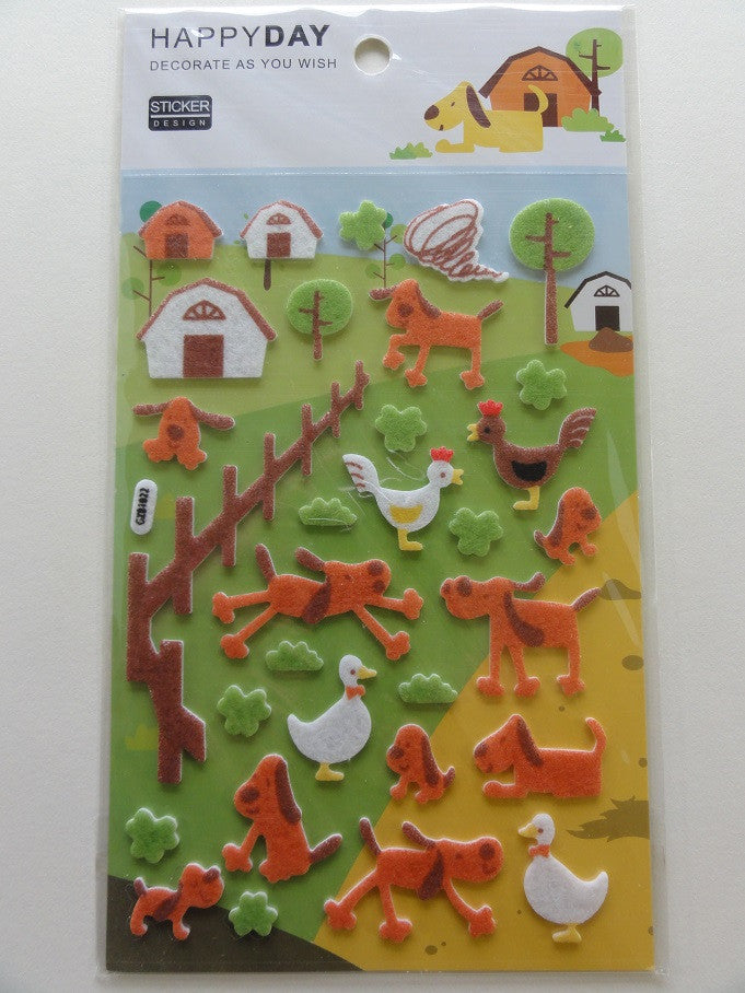 Dog and Farm Sticker Sheet