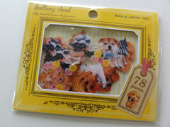 Cute Kawaii Dog Puppies Photo Stickers Sack