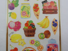 Cute Kawaii Mind Wave Weekend Market Series - Fruit Harvest Sticker Sheet - for Journal Planner Craft