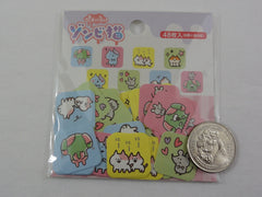 Cute Kawaii Zombie Cat Whimsical Flake Stickers Sack B - for Journal Agenda Planner Scrapbooking Craft