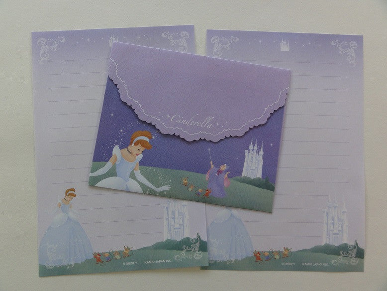 Cute Kawaii Kamio Cinderella Mini Letter Set