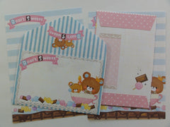 Cute Kawaii Crux Bear's Sweets Mini Letter Sets