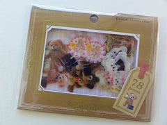 Cute Kawaii Teddy Bear Photo Stickers Sack - A