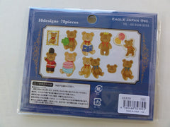 Cute Kawaii Teddy Bear Photo Stickers Sack - B