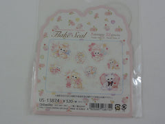 Cute Kawaii Sweet Kitten Cat Flake Stickers Sack - A - for Journal Agenda Planner Scrapbooking Craft