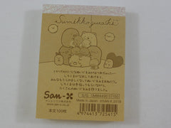 Cute Kawaii San-X Sumikko Gurashi Mini Me Mini Notepad / Memo Pad - C - 2018